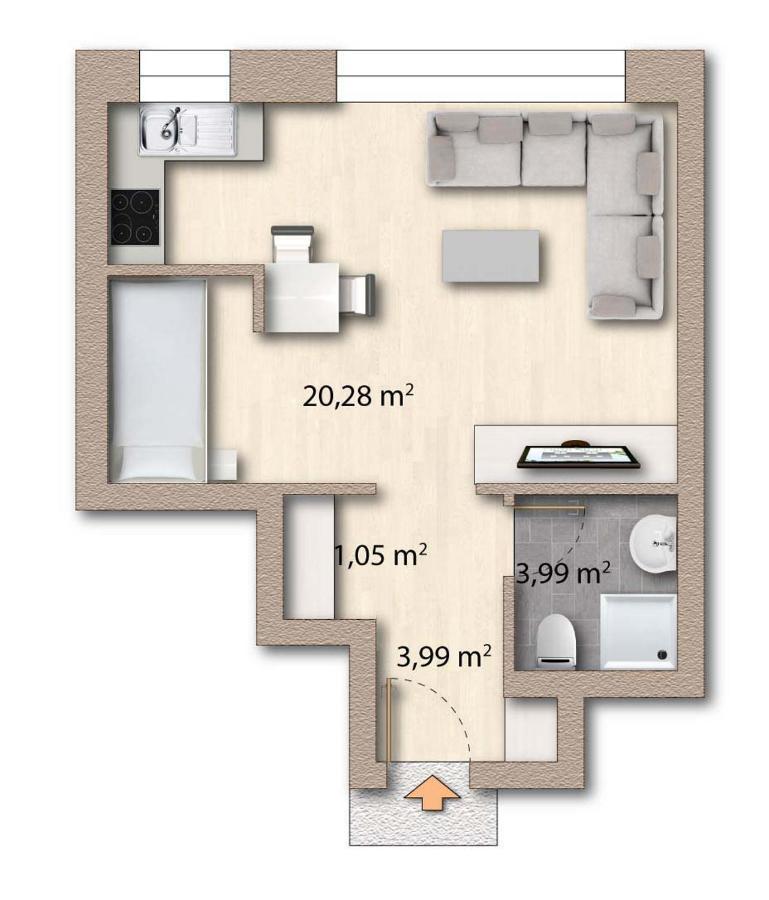 Gluecksburg Ferienwohnung 'Kursnord' Rotenhaus ภายนอก รูปภาพ